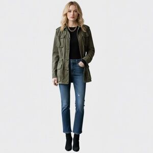 Free People Not Your Brother’s Surplus Jacket Utility Military Jacket